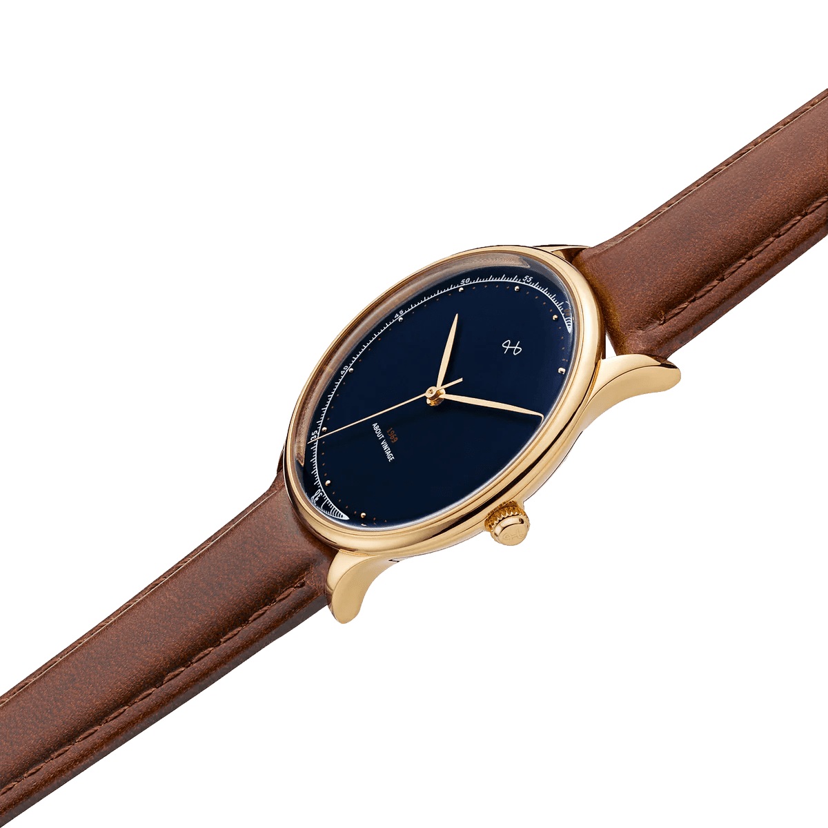 アバウトヴィンテージ 1969 VINTAGE ミッドナイトブルー About Vintage 1969 金色/午夜藍– HOURGLASS WATCH STORE