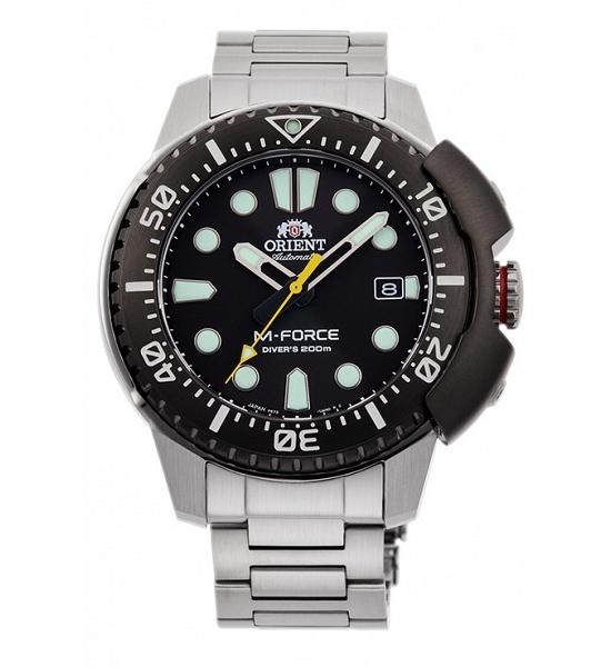 Orient M-Force 2代 200m 潛水錶 RA-AC0L01B00B - Hourglass Watch Store