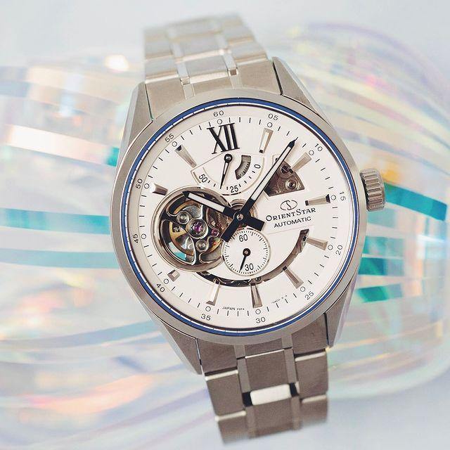 Orient Star Modern Skeleton 鏤空機械錶 RE-AV0113S00B  - Hourglass Watch Store