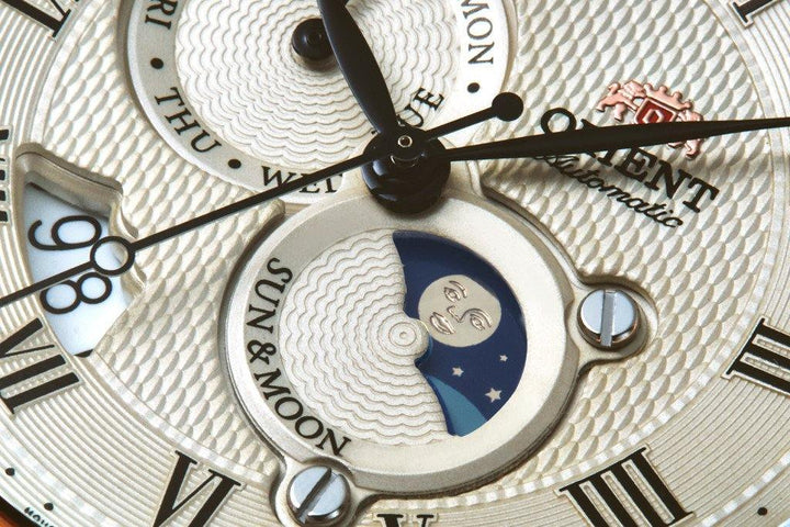 Orient Sun & Moon V3 日月相錶 SAK00001Y0 - Hourglass Watch Store