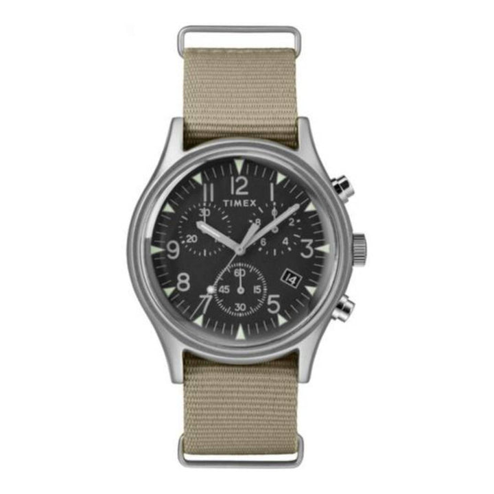 Timex MK1 Aluminum Chronograph 三圈計時軍錶 - Hourglass Watch Store