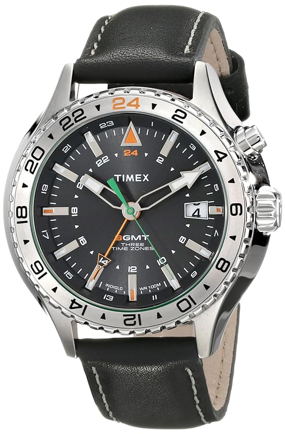 Timex Intelligent Quartz GMT T2P452