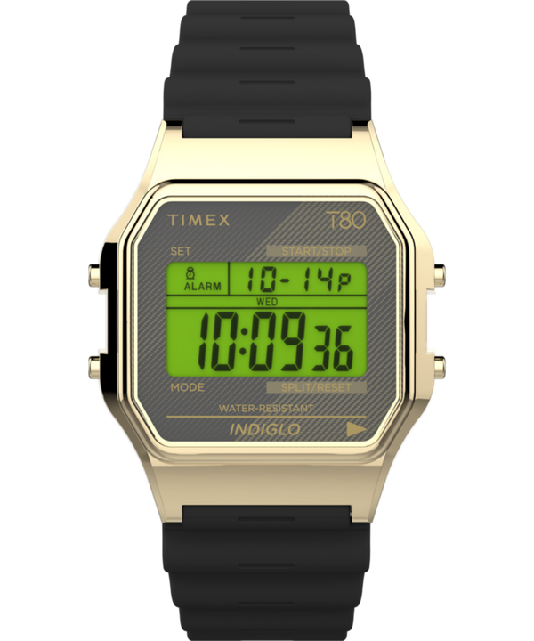 Timex T80 34mm Resin  Watch TW2V41000