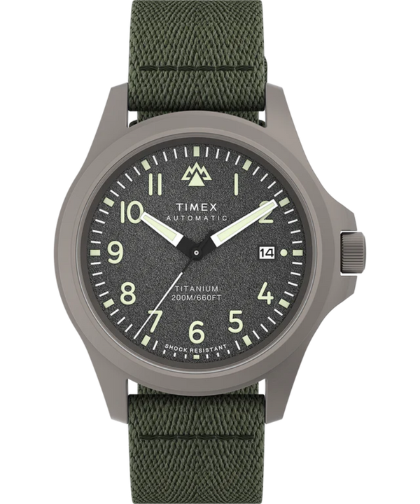 Timex Expedition North® Titanium Automatic 41mm Watch TW2V95300