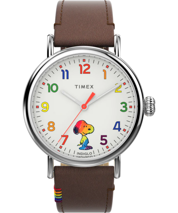 Timex Standard x Peanuts Rainbow Watch TW2W53900