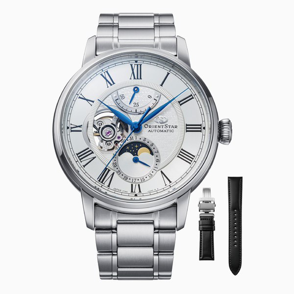 Orient Star Mechanical Moon Phase 鏤空月相錶 RE-BT0005S00B