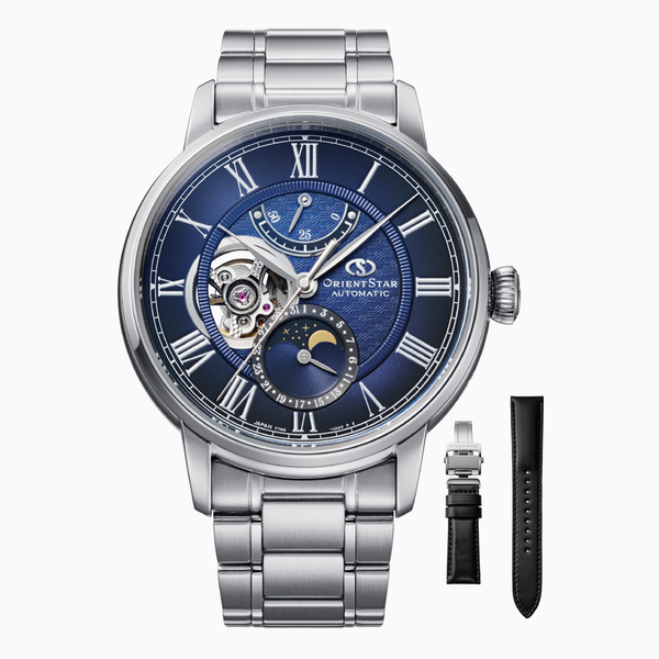 Orient Star Mechanical Moon Phase 鏤空月相錶 RE-BT0006L00B