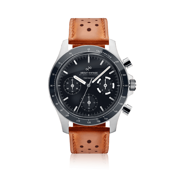 About Vintage 1960 Racing Chronograph 鋼／午夜藍色