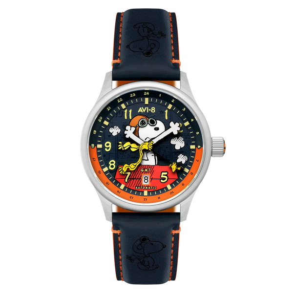 AVI-8 Hawker Hurricane Kent GMT Automatic Peanuts Snoopy Flying Ace Limited Edition