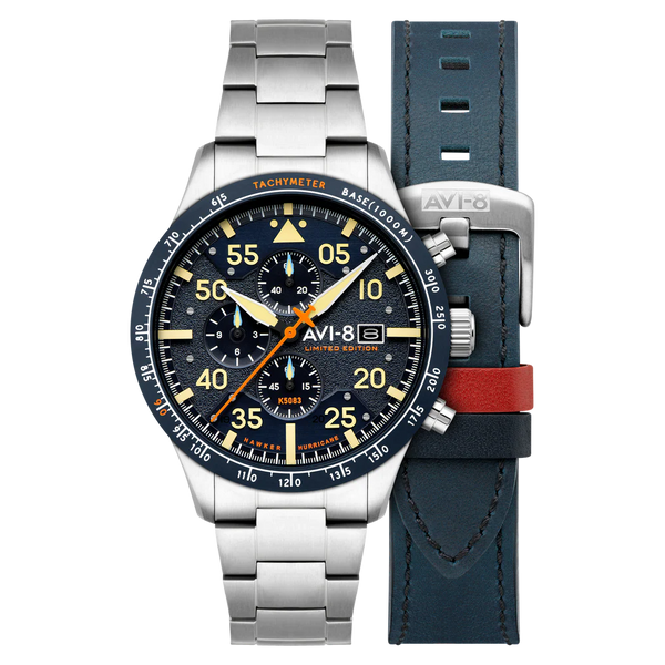 AVI-8 Hawker hurricane 90th Anniversary Chronograph Limited Edition