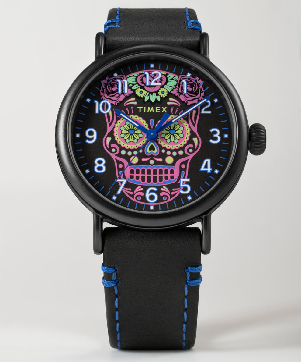 Timex Waterbury Standard Dia de los Muertos 40mm Watch TW2V67600