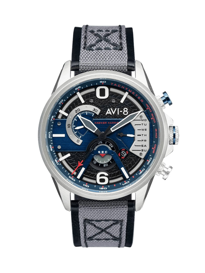 AVI - 8 Hawker Harrier II - Dual Retrograde Chronograph AV - 4056 - HOURGLASS WATCH STORE