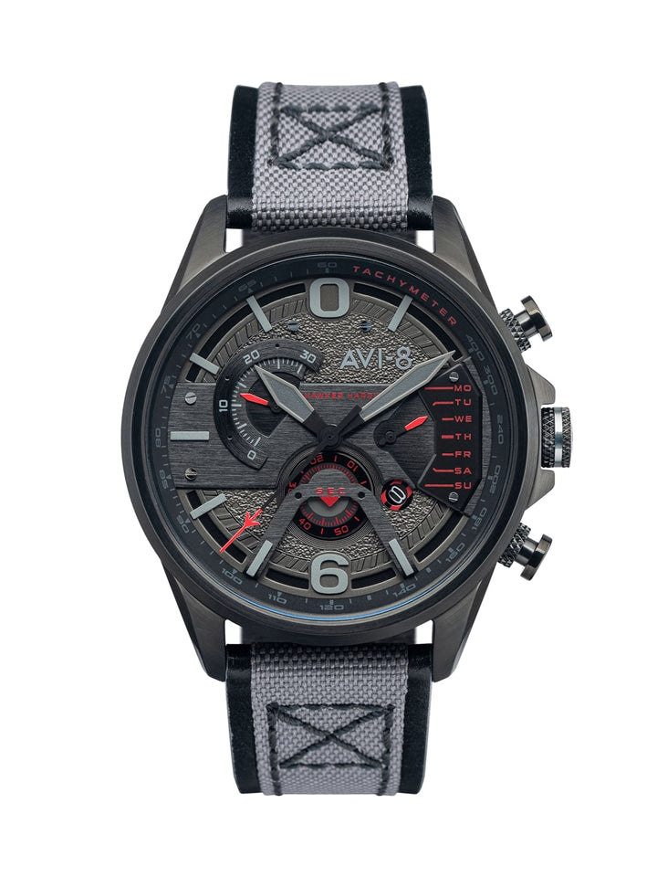 AVI - 8 Hawker Harrier II - Dual Retrograde Chronograph AV - 4056 - HOURGLASS WATCH STORE