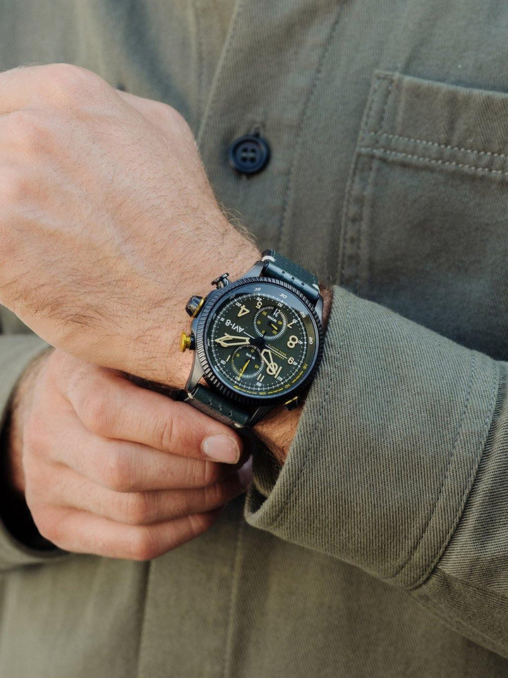 AVI - 8 Hawker Hunter - Duke Chronograph AV - 4080 - HOURGLASS WATCH STORE