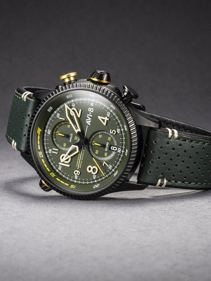 AVI - 8 Hawker Hunter - Duke Chronograph AV - 4080 - HOURGLASS WATCH STORE