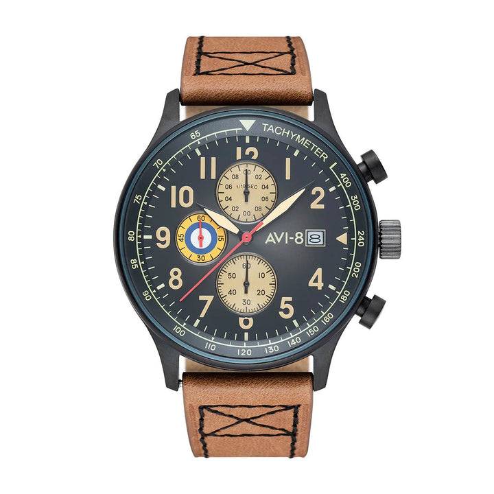 AVI - 8 Hawker Hurricane - Classic Chronograph AV - 4011 - HOURGLASS WATCH STORE