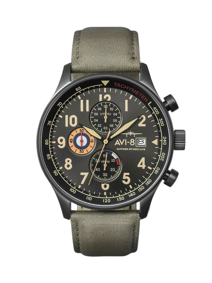 AVI - 8 Hawker Hurricane - Classic Chronograph AV - 4011 - HOURGLASS WATCH STORE