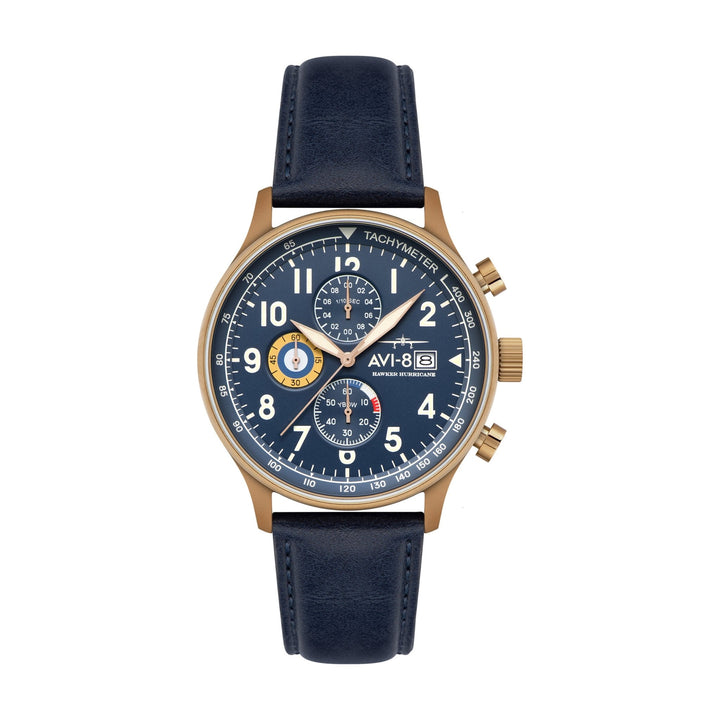 AVI - 8 Hawker Hurricane - Classic Chronograph AV - 4011 - HOURGLASS WATCH STORE