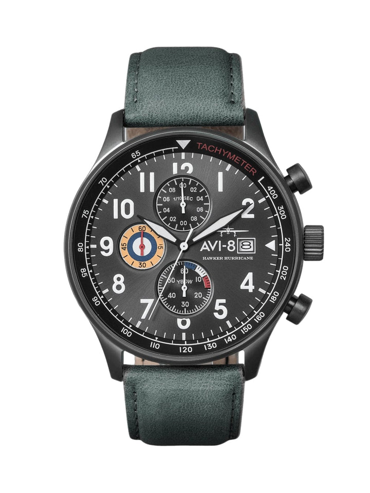 AVI - 8 Hawker Hurricane - Classic Chronograph AV - 4011 - HOURGLASS WATCH STORE