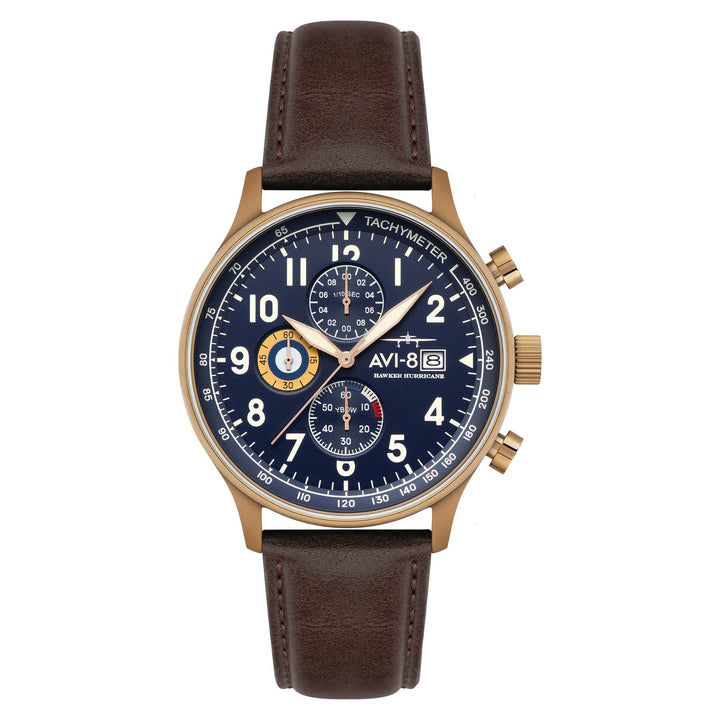 AVI - 8 Hawker Hurricane - Classic Chronograph AV - 4011 - HOURGLASS WATCH STORE