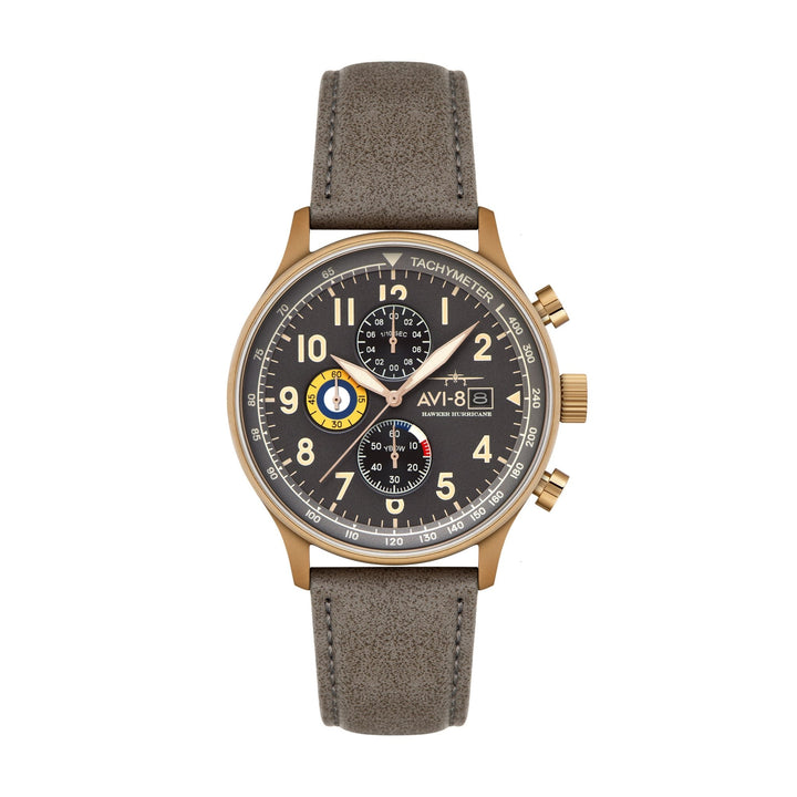 AVI - 8 Hawker Hurricane - Classic Chronograph AV - 4011 - HOURGLASS WATCH STORE