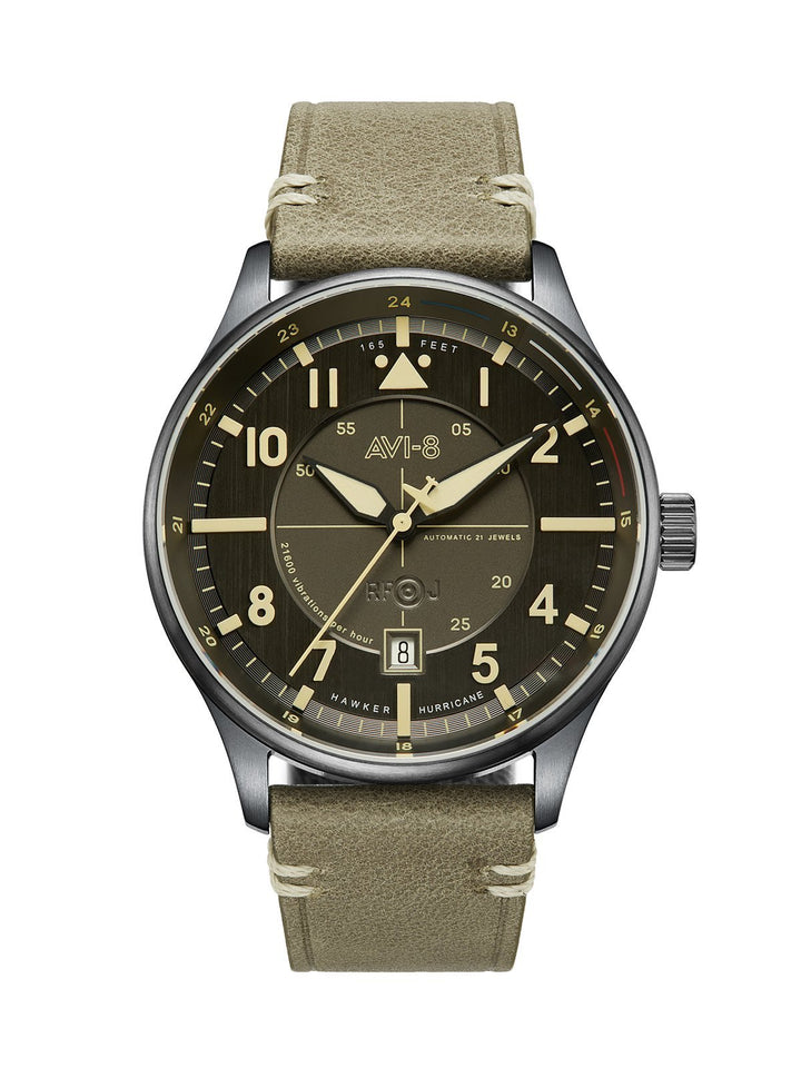 AVI - 8 Hawker Hurricane - Kent Automatic AV - 4094 - HOURGLASS WATCH STORE