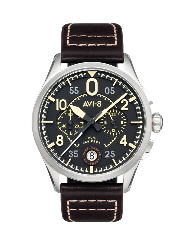 AVI - 8 Spitfire - Lock Chronograph AV - 4089 - HOURGLASS WATCH STORE