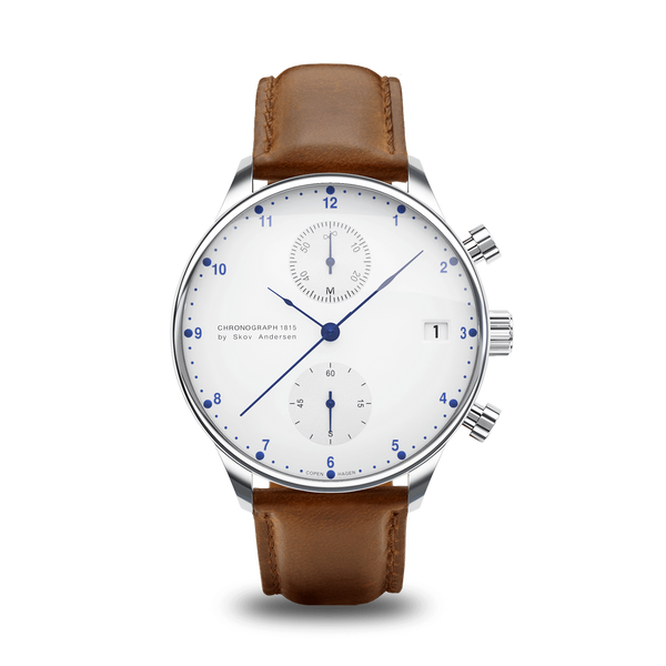 About Vintage 1815 Chronograph 珍珠白 - Hourglass Watch Store
