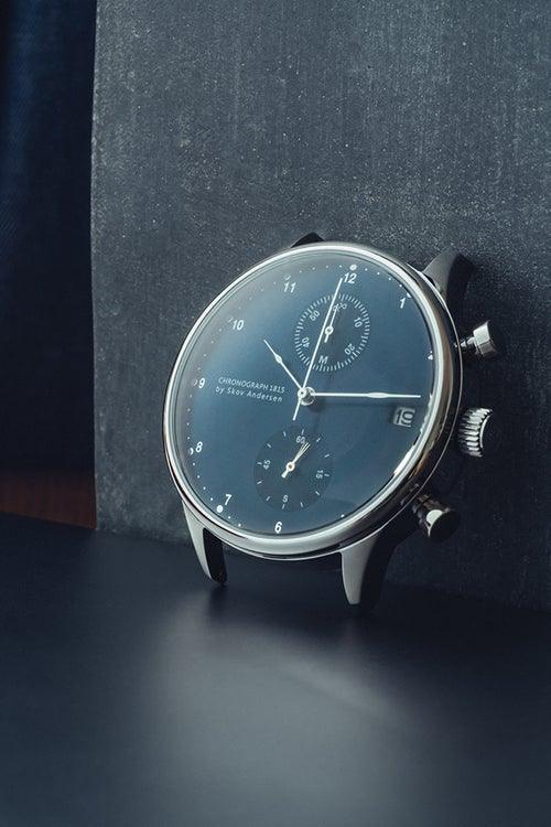 About Vintage 1815 Chronograph 深海藍日輝紋 - Hourglass Watch Store