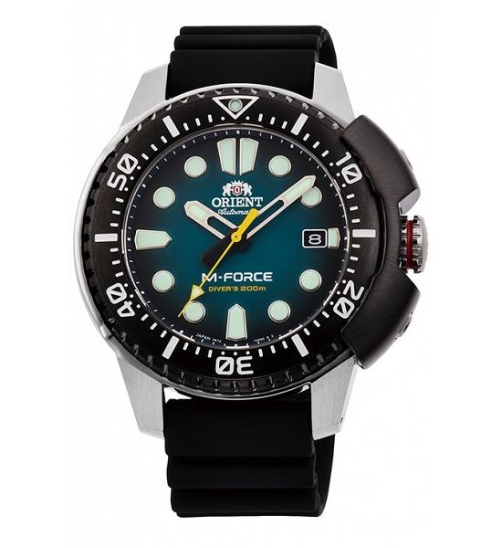 Orient M-Force 2代 200m 潛水錶 RA-AC0L04L00B - Hourglass Watch Store