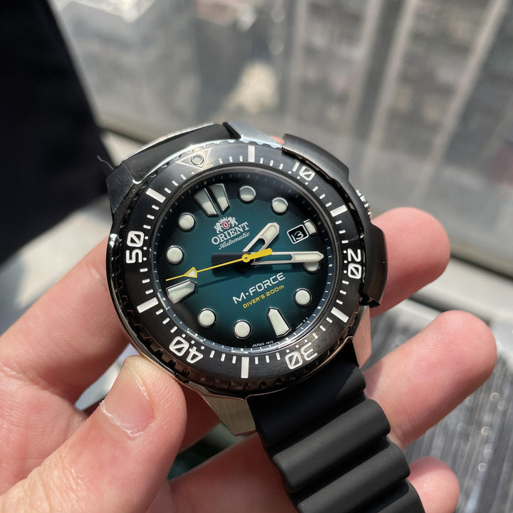 Orient M-Force 2代 200m 潛水錶 RA-AC0L04L00B - Hourglass Watch Store