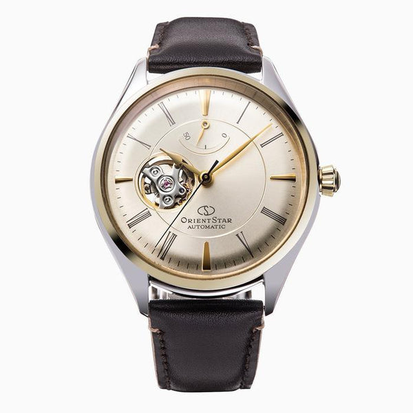 Orient Star Classic Semi Skeleton 鏤空機械錶 RE-AT0201G00B - Hourglass Watch Store