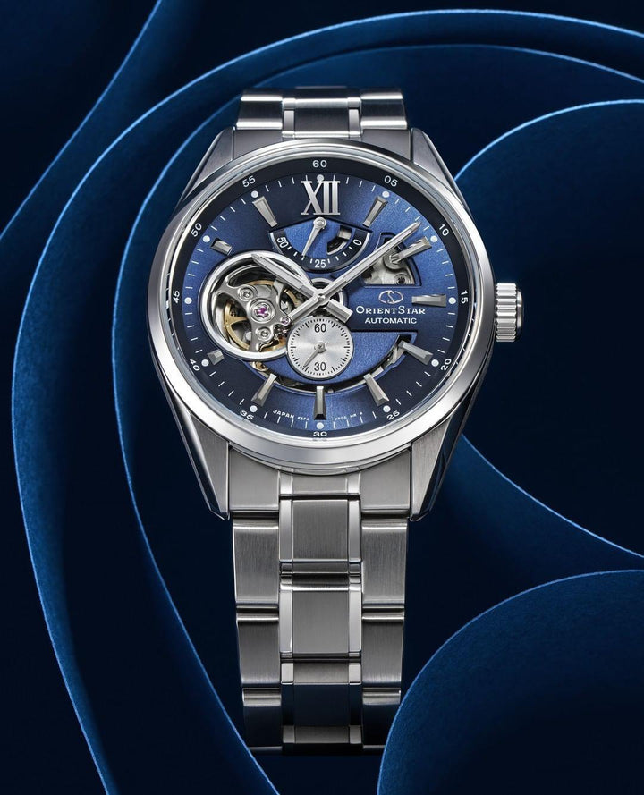 Orient Star Modern Skeleton 鏤空機械錶 RE-AV0003L00B - Hourglass Watch Store