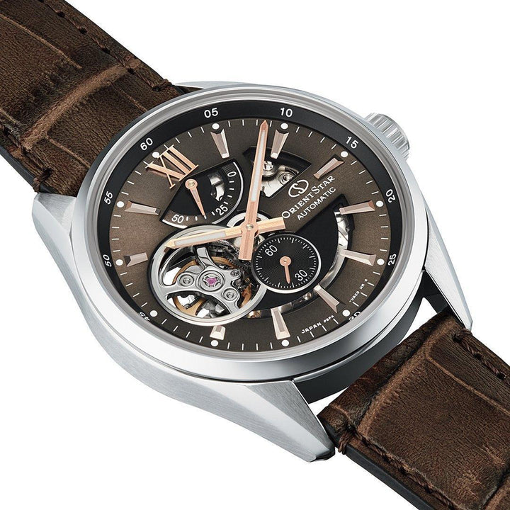 Orient Star Modern Skeleton 鏤空機械錶 RE-AV0006Y00B - Hourglass Watch Store