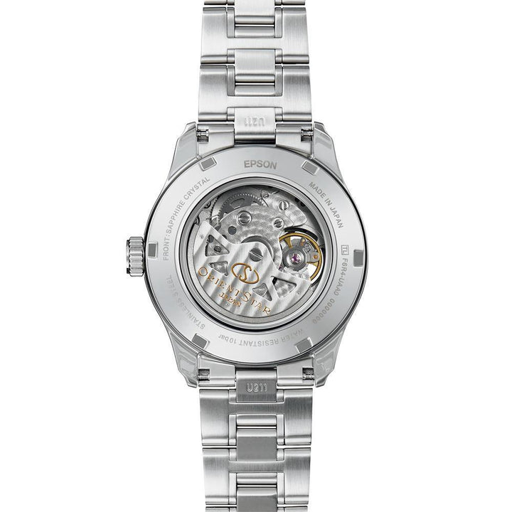 Orient Star Semi Skeleton Contemporary 鏤空機械錶 RE-AT0002E00B - Hourglass Watch Store