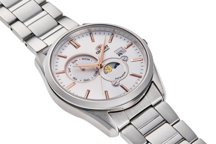 Orient Sun & Moon V5 日月相錶 RA-AK0301S00B - Hourglass Watch Store