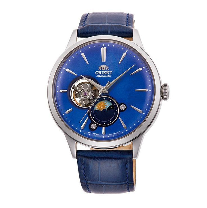 Orient Sun & Moon V6 日月相錶 RA-AS0103A10B - Hourglass Watch Store