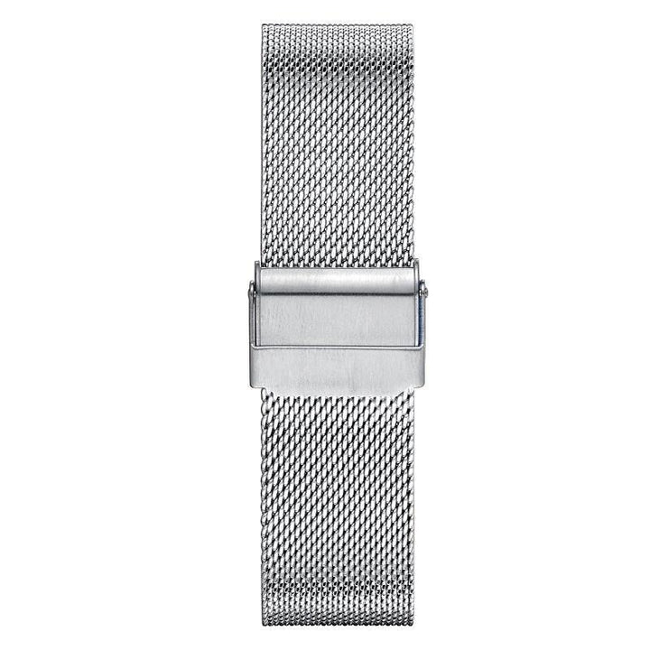 Stainless Steel Mesh Band 金屬編織錶帶 - Silver - Hourglass Watch Store
