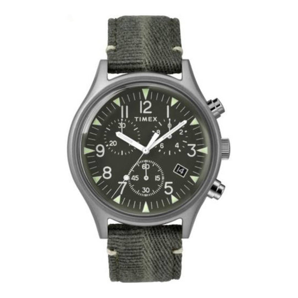 Timex MK1 Chronograph 三圈計時軍錶 - Hourglass Watch Store