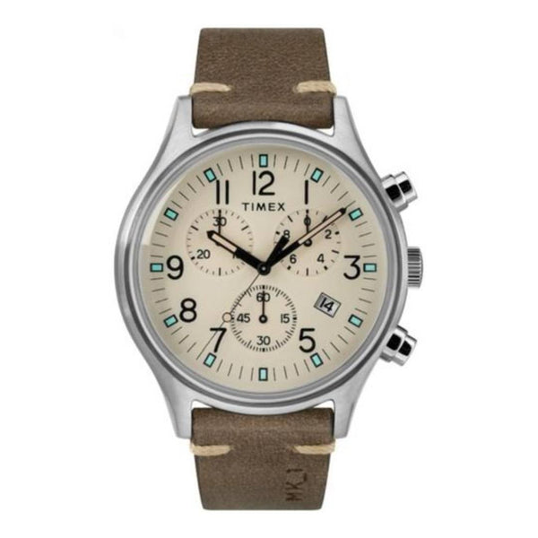 Timex MK1 Steel Chronograph 三圈計時軍錶 - Hourglass Watch Store