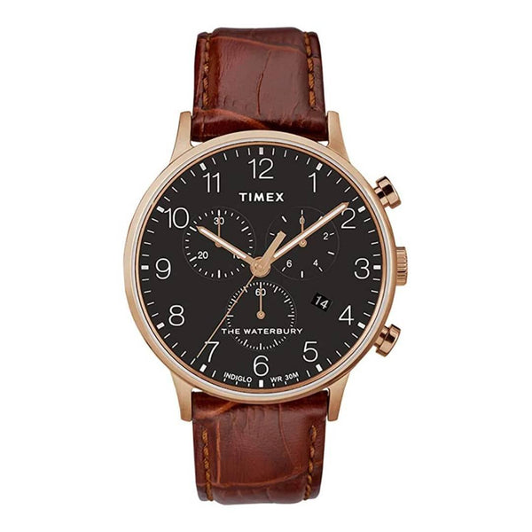 Timex Waterbury Classic Chronograph 三圈計時款 TW2R71600 - Hourglass Watch Store